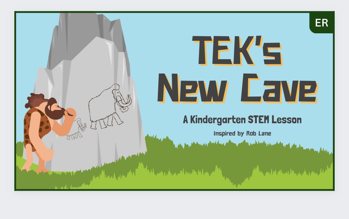 LizReyesAZ's tweet photo. Thanks @KnIhT_tNeReFfId for inspiring me! My @LegendSprings Ks went through the #EDP & designed & built a new cave for #TEK! The cave had to withstand “Mrs Reyes” the volcano 🌋 & not fall when I shook the table!! Well done, engineers! @DVUSD #STEM #STEAM #handson @canva FTW! 🦕 https://t.co/BhfbCsHE8A