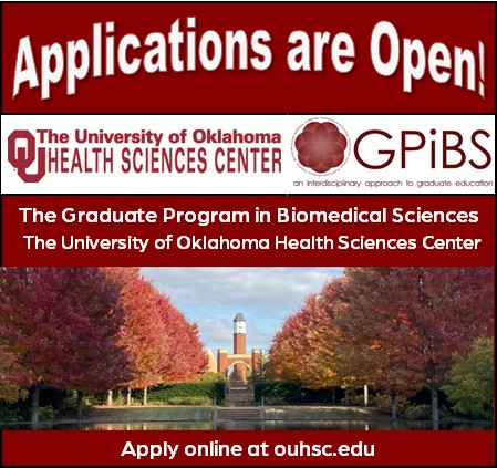 OUHSC Graduate Program in Biomedical Sciences (@ouhsc_gpibs) on Twitter photo 