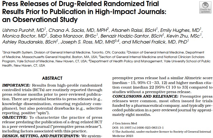 JGIM Journal of General Internal Medicine tweet media
