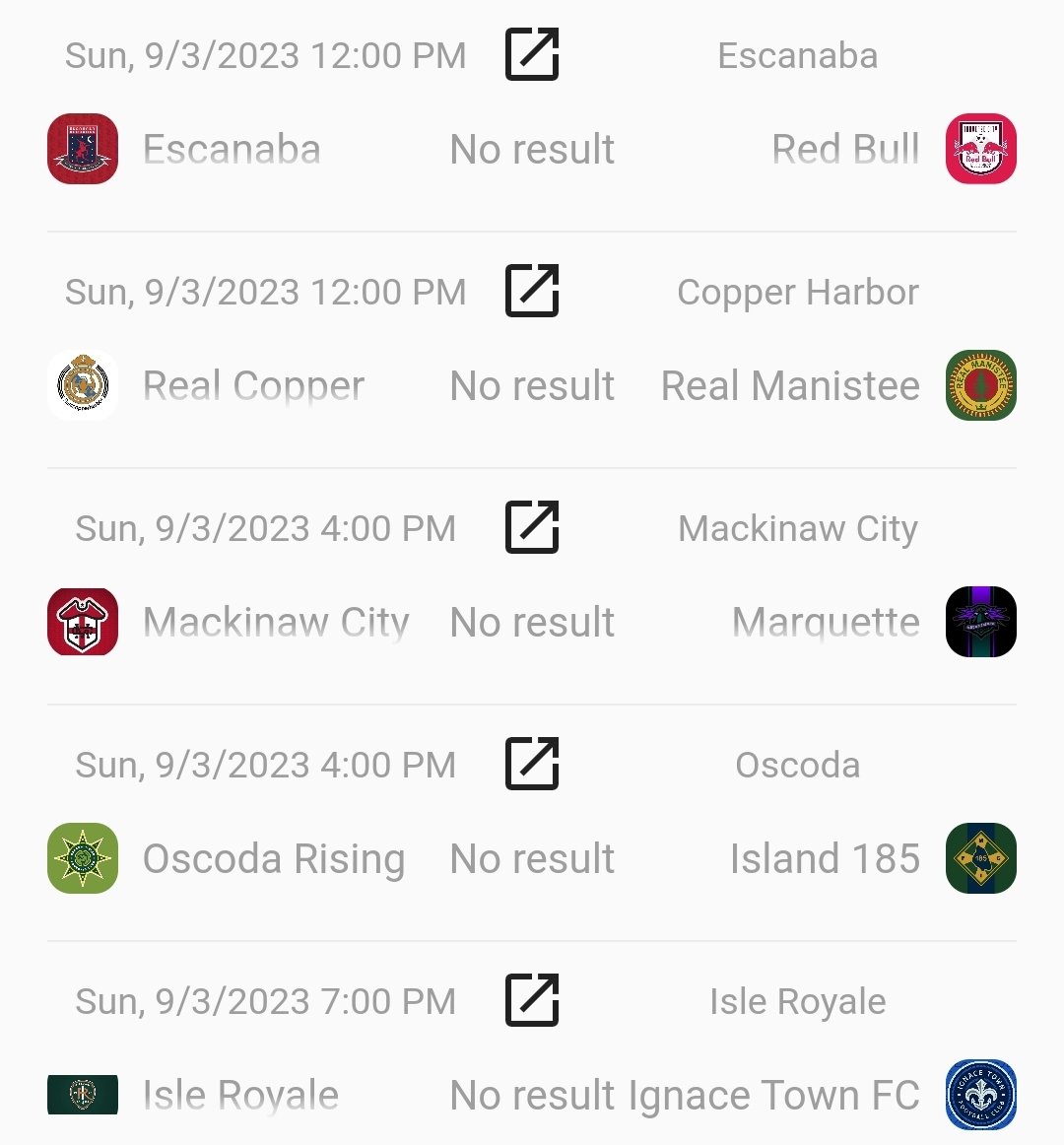 NMFFLsoccer's tweet photo. 1 month down, here's how we start the next. #Fauxpro #supportfakesoccer #dicedicebaby @MunsingRougesFC https://t.co/jvHl19rAKc