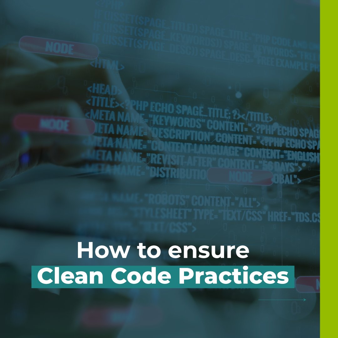 devsullc's tweet image. Did you know that clean code leads to fewer bugs and results in a more maintainable and scalable product? Learn more about how clean code practices can enhance your product quality. 
Partner with Devsu today!

#Devsu #Cybersecurity #CleanCode #BestPractices