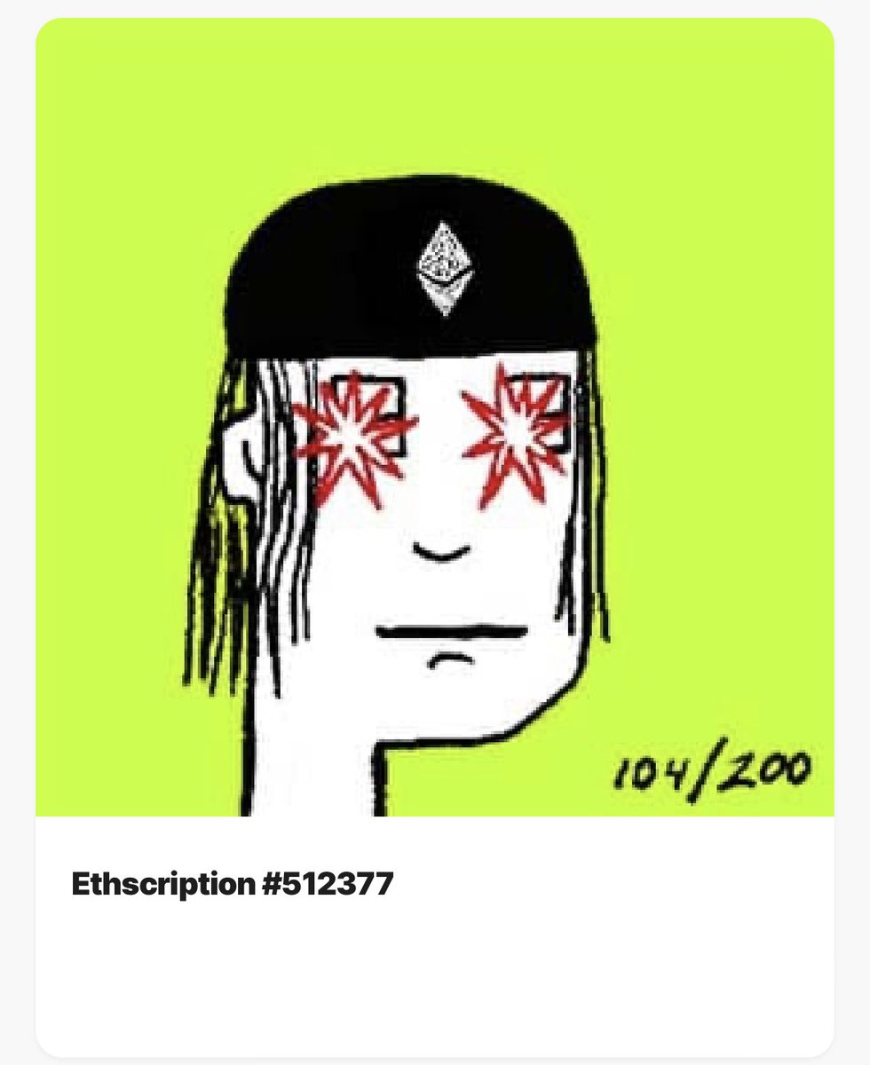 ethsmaxis's tweet image. 🎉 GIVEAWAY🎉

Prize: 1 @ethsmaxis Valued ( .06 ETH )

To enter:
✅ Like &amp;amp; RT
✅ Follow @ethsmaxis &amp;amp; @CryptoNotaz 
✅ Tag 2 Friends 

48 Hours ⏲️