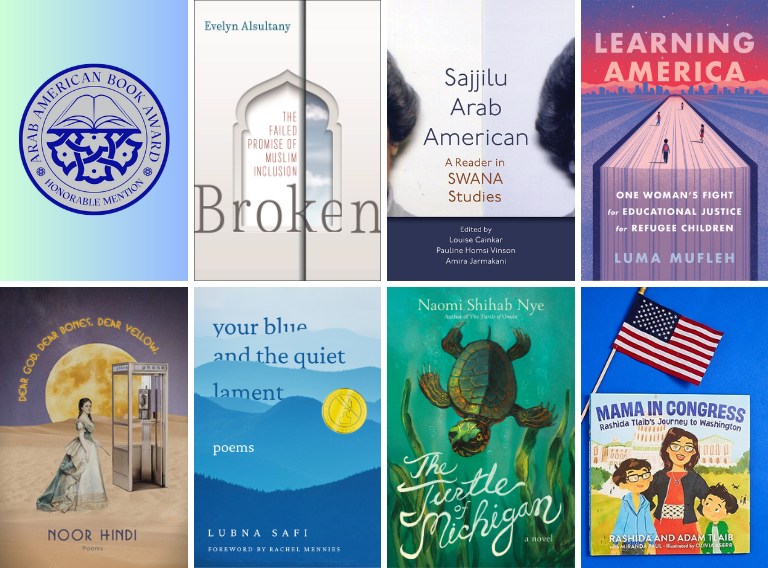 We are pleased to announce the 2023 Arab American Book Awards! Congratulations and Alf Mabrouk to our Winners and Honorable Mentions! Full list and more info: arabamericanmuseum.org/2023-arab-amer…
