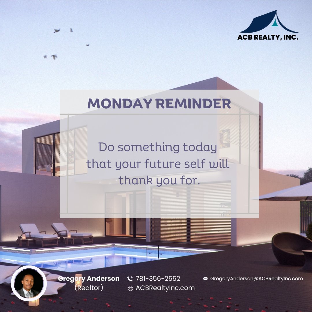 ACBREALTYINC1's tweet image. "Planting seeds of success today for a grateful future tomorrow. 🌱🌟 #FutureThanks #ProgressNow"