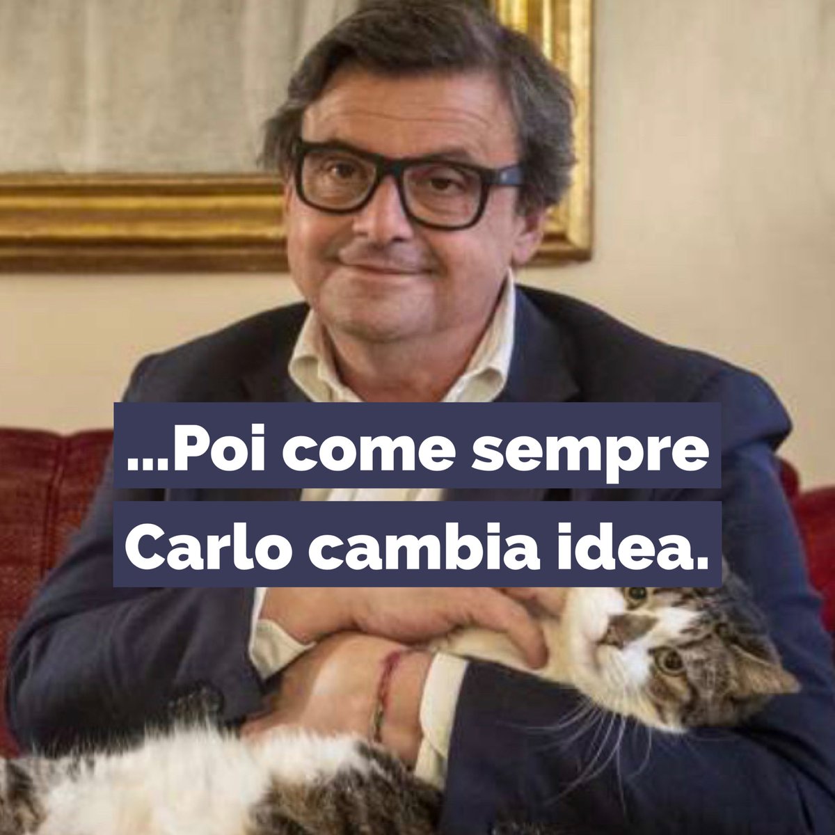 Un anno fa senza #ItaliaViva, #Calenda dopo aver tradito tutti, sarebbe rimasto fuori dal Parlamento.
Sarebbe stata la cosa migliore. Si è alleato con tutti, tradendo tutti. 
Incoerenza e incapacità. Mai più. 
Avanti con il #Centro.