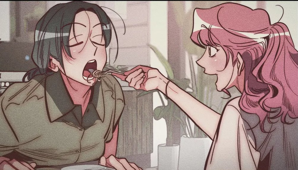 Erivlt's tweet photo. Somos @Fluffy_Queen_ y yo cuando cocinamos y (nos) comemos juntas 💕💕 https://t.co/JNQF99qOnV