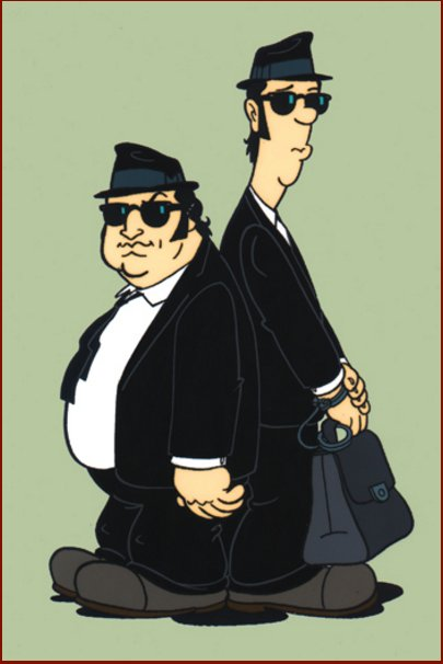 LegoNews5's tweet photo. Concept Art for the canceled 'The Blues Brothers' Animated TV Series 

#TheBluesBrothers #ConceptArt https://t.co/RaYtrmYCtR