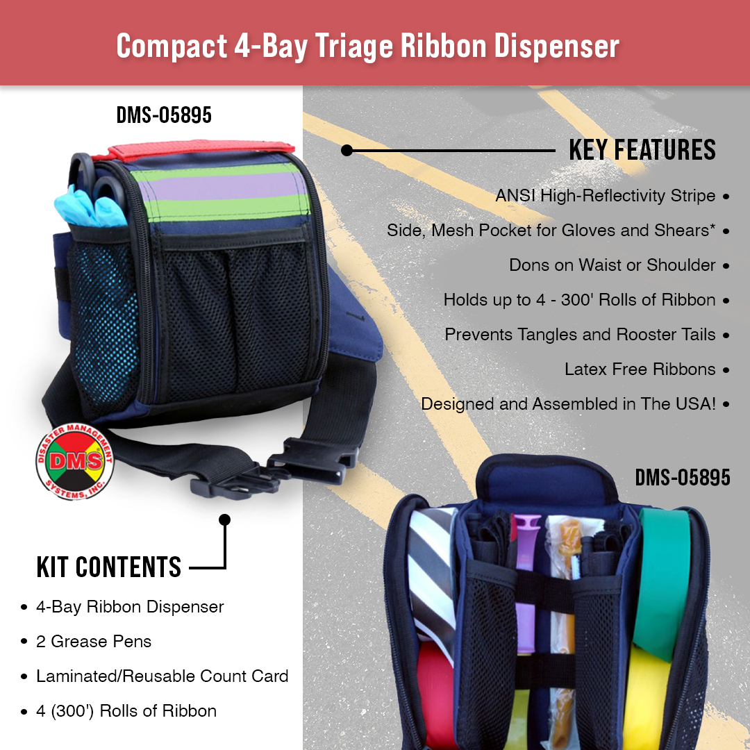 DMSTriageTags's tweet image. Compact 4-Bay Triage Ribbon Dispenser is a popular solution for initial triage. 
Contact your local rep for pricing and details!

#DMS
#RibbonTriage
#Compact4BayDispenser
#InitialTriage