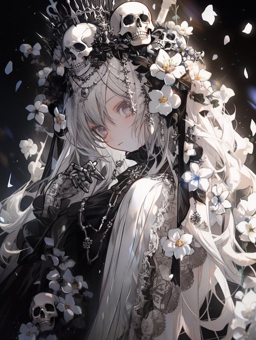 #AIダークファンタジー部
#AIゴスロリ部 