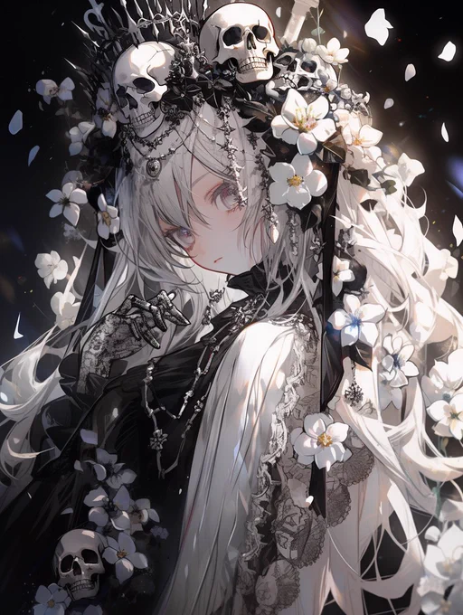 #AIダークファンタジー部#AIゴスロリ部 