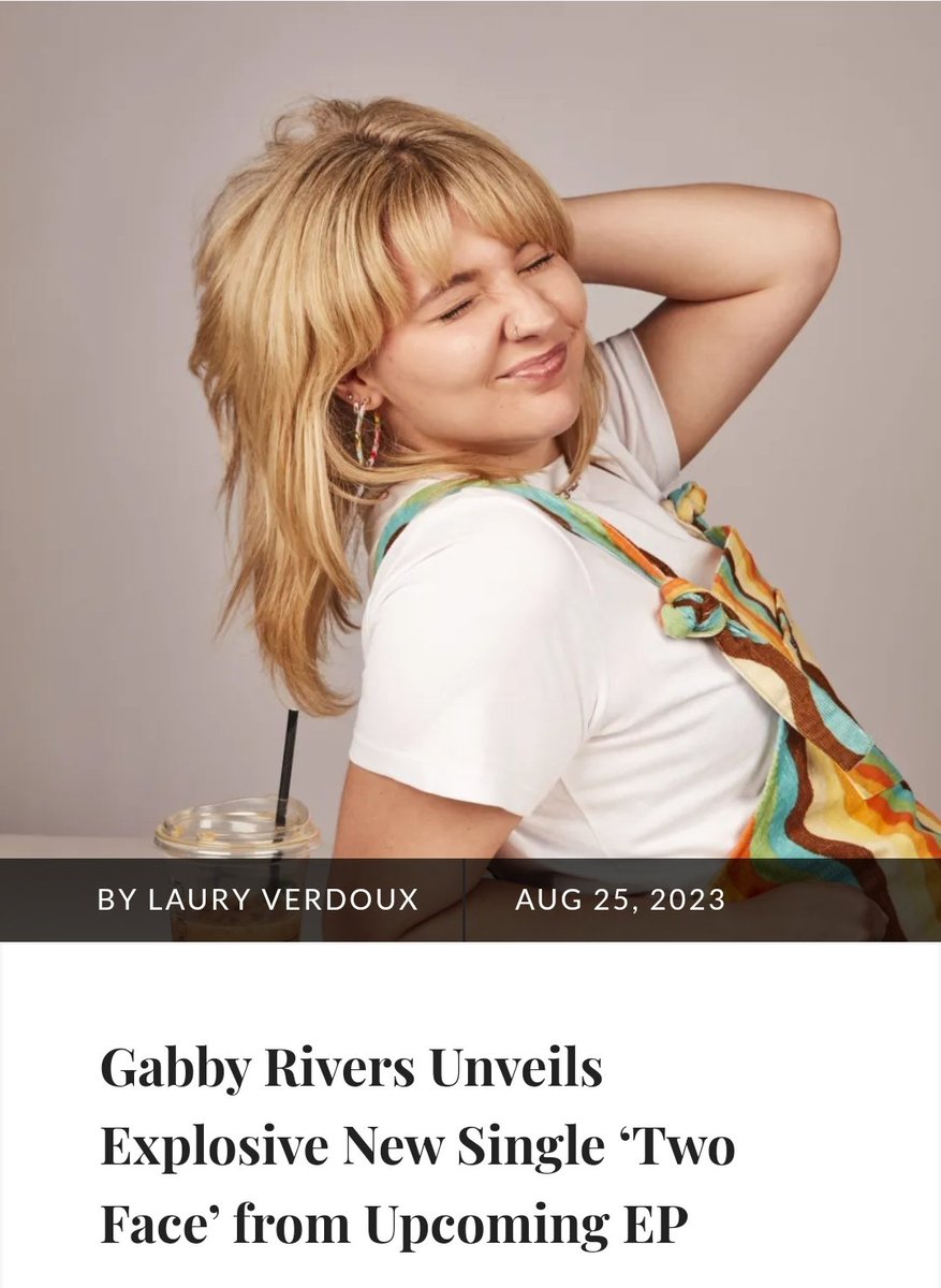 Sounds On The Couch (@soundscouch) on Twitter photo Gabby Rivers Unveils Explosive New Single ‘Two Face’ from Upcoming EP
You can read all about it at couchmag.life Gabby Rivers Unveils Explosive New Single ‘Two Face’ from Upcoming EP
You can read all about it at couchmag.life