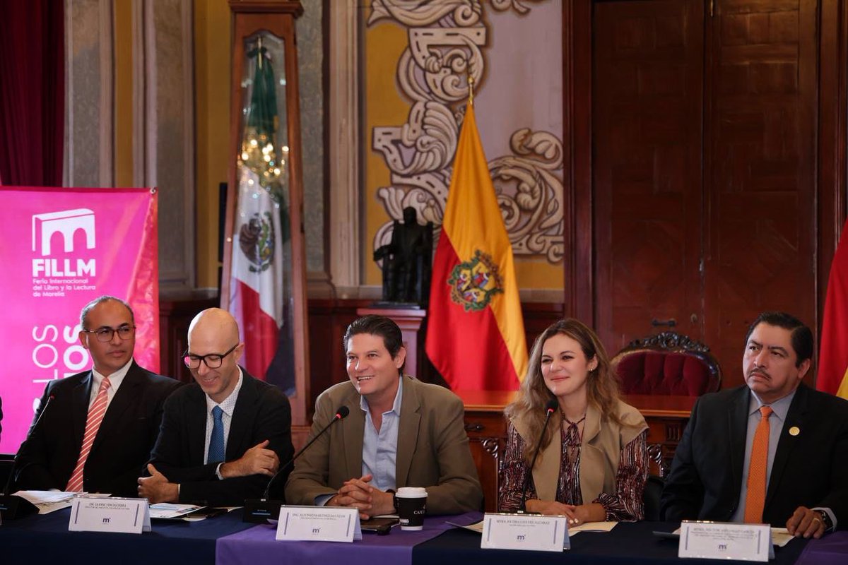 SeculMorelia's tweet photo. 📚 Del 22 de septiembre al 1º de octubre se realizará la II Feria Internacional del Libro y la Lectura de Morelia, estamos listos para este encuentro en el que tendremos como país invitado Italia 🇮🇹. 

#MoreliaEsCultura #MoreliaBrilla ✨ https://t.co/UOU36pXCjc