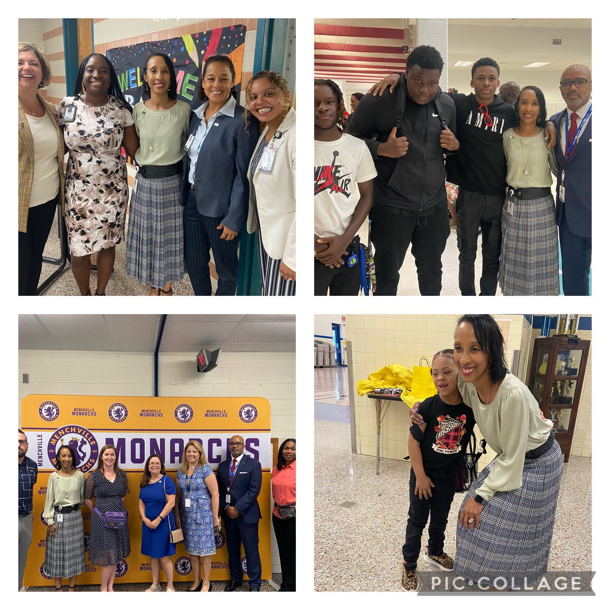 On the move! Excited to kick off #NNPSFirstDay23 by visiting 15 schools🏫 Meeting admin, Ss, and Ts to make this year amazing. Let’s write this chapter together <a href="/nnschools/">Newport News Schools</a>! #NewBeginnings #CommunityConnections <a href="/shelly_simonds/">Shelly Simonds</a> <a href="/AlgerMalger/">Maritsa Alger</a> Lisa Surles-Law @MmUpenn16