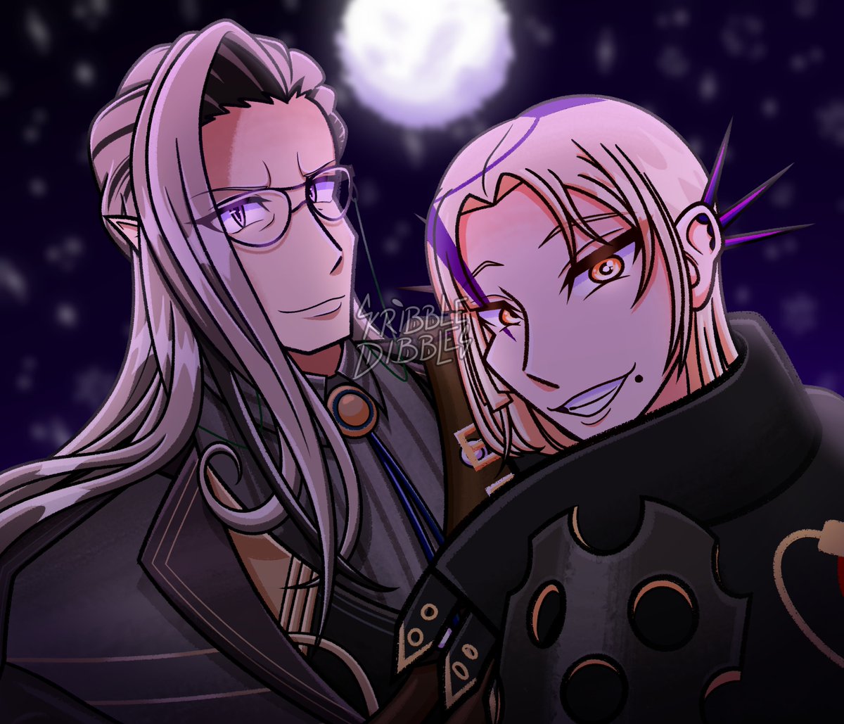 SkribbStarr's tweet photo. Thank you two for everything! Good luck on your future adventures!! 💜🖤
#MagniOpus #VespART https://t.co/j1ajSVrRWQ