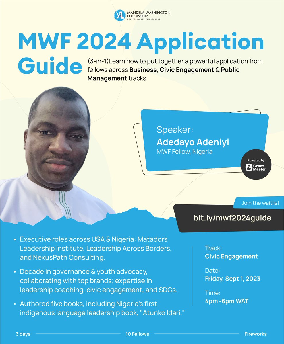 <a href="/DayoNigeria/">Dayo Nigeria</a> 
- Executive roles across USA &amp; Nigeria: Matadors Leadership Institute, Leadership Across Borders, and NexusPath Consulting.
- Decade in governance &amp; youth advocacy
- Authored five books, including Nigeria's first indigenous language leadership book, "Atunko Idari