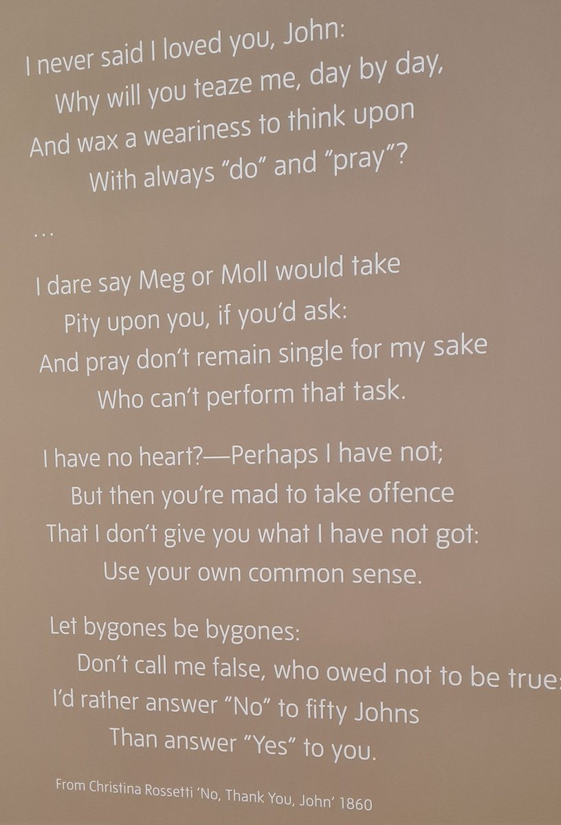 DebWalk19961736's tweet image. Getting dragged in 1860 must have hit different...
#DearJohnLetter
#TheRossettis @Tate #Britain