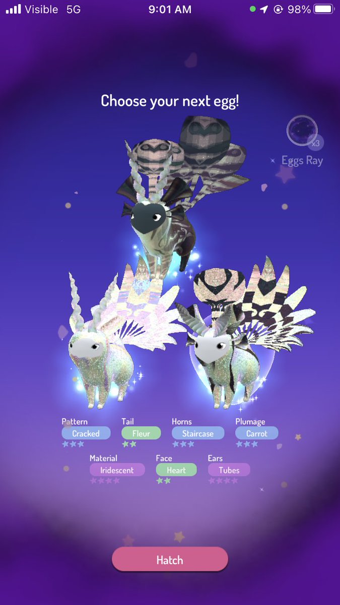 Mgrain15's tweet photo. Galadriel’s next baby, Aragorn, named after Aragorn from The Lord of the Rings! I wanted to keep with the Lord of the Rings theme, and his colors remind me of both Aragorn as a ranger and as the king. He is the one on top in the second picture. @playperidot #playperidot https://t.co/n5QjXGN9Tf