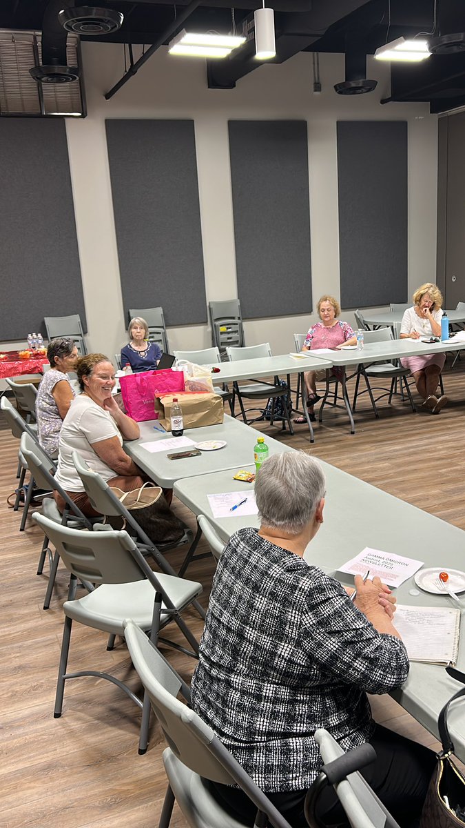 ericalogan0306's tweet photo. @DKG_SI the Gamma Omicron chapter in Dickson Tennessee meeting to gear up for a great year! https://t.co/oD3p8qIdmY