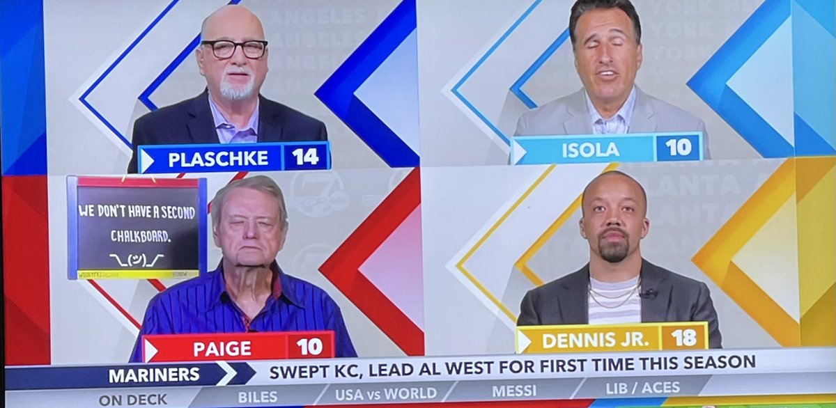 thebluelime's tweet image. All four panelists on @AroundtheHorn believe in the @Mariners . Wow, Seattle has arrived. (Sorry, not sorry for the screen grab @TheFrankIsola 🤣)