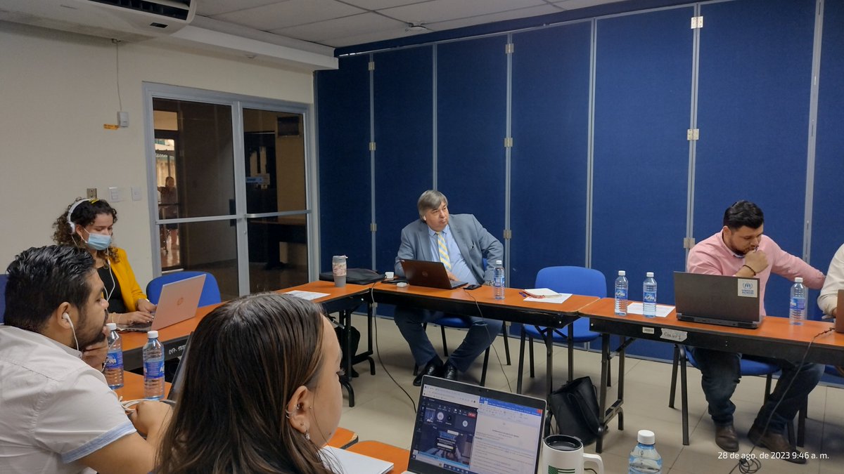 OIT_AmerCentral's tweet image. #ElSalvador 
📢Hoy inició la visita del especialista Edgardo Greising del Departamento de Estadística de @ilo, cuyo objetivo es brindar asistencia técnica al @TrabajoSV en la implementación del Sistema de Información del Mercado Laboral #SIMEL.