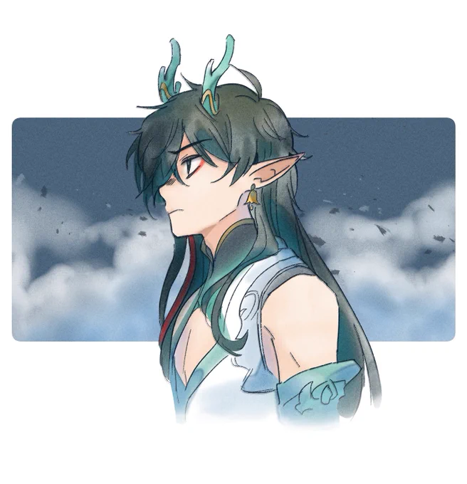 im so not emotionally ready for the new hsr patch drop#HonkaiStarRail #DanhengIL 