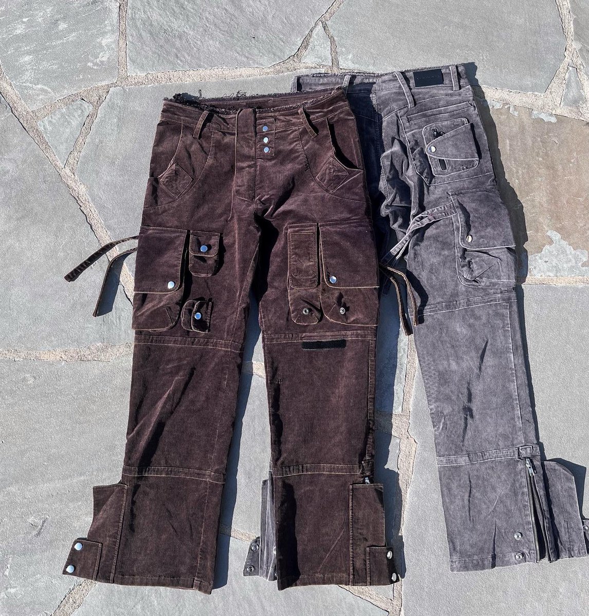 ZachkVau's tweet photo. Corduroy mixed with metals &amp; leather https://t.co/xJHGaR20WE