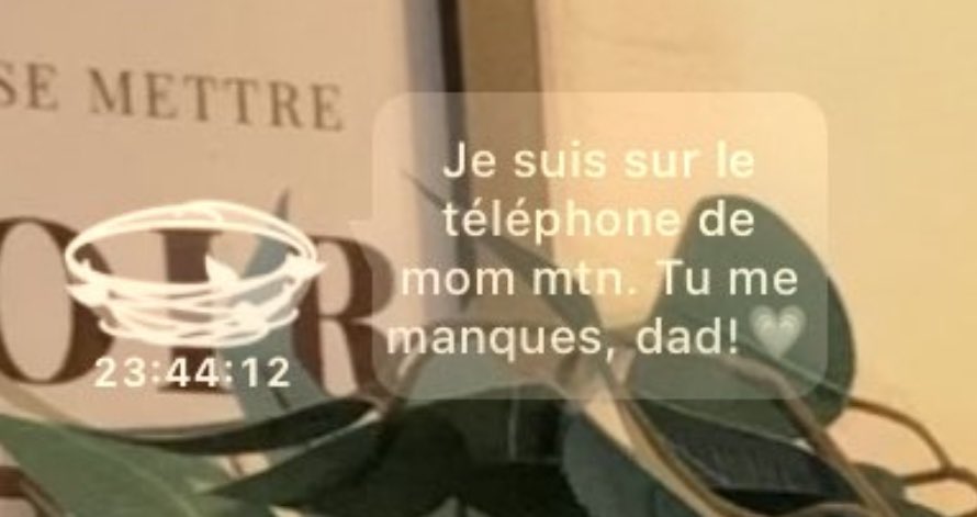 avec eliott on a un bébé (oui c’est moi la mère)