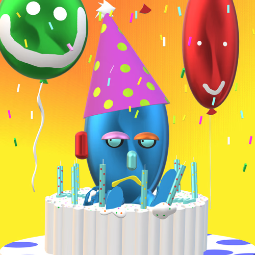 STrallalla's tweet photo. Check out my item listing on OpenSea! https://t.co/91GlW2vzVo via @opensea 

👉24 #MATIC 
"Party Pooper?" #10
#1of1
Grump Punks 3
#nftcollection https://t.co/YTaCXaSl97