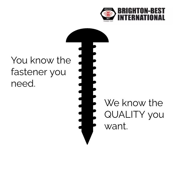 BrightonBest's tweet photo. Continuous quality is the BEST quality. Data Sheets, product sheets and technical specs are all available at the Brighton-Best website at https://t.co/hoOJDpK1cG. #Brightonbest #testedtriedtrue #Fasteners #BBI https://t.co/wmEu2cHGdQ