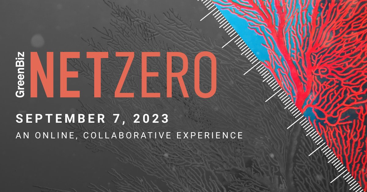 NACFE_Freight's tweet photo. Join more than 4,500 professionals from around the world for #GreenBizNetZero hosted by @GreenBiz (Sept. 7, online). You’ll be equipped with cutting-edge strategies proven to dramatically cut greenhouse gas emissions. Learn more & register for free: https://t.co/5Vmx7FpHi1 https://t.co/IlKF66DGRe