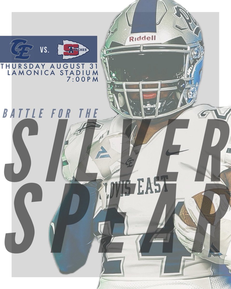 Battle for the Silver Spear
🗓️: Thursday, August 31
📍: Lamonica Stadium
⏰: 7:00pm