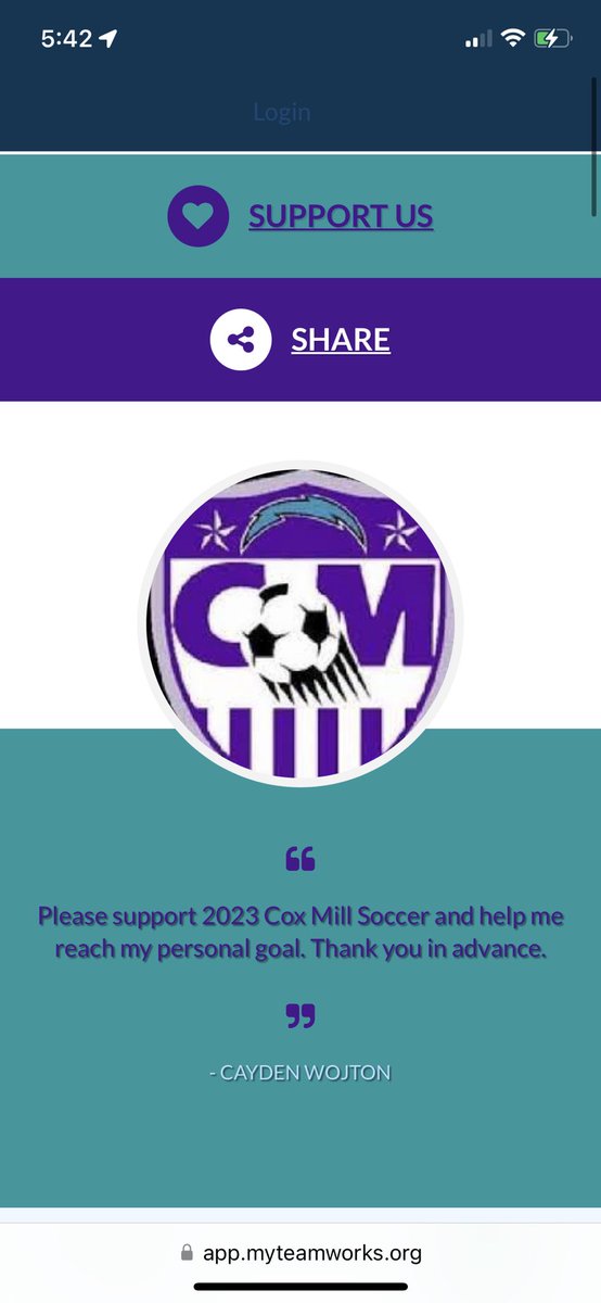 CrazyDisneyFam's tweet photo. Cayden’s high school soccer team is doing a fundraiser.  Donations will go towards their equipment, uniforms, travel expenses, &amp; more.  Any amount will help! Thank you!

https://t.co/mVdrh271BR https://t.co/nsRfbMwbh8