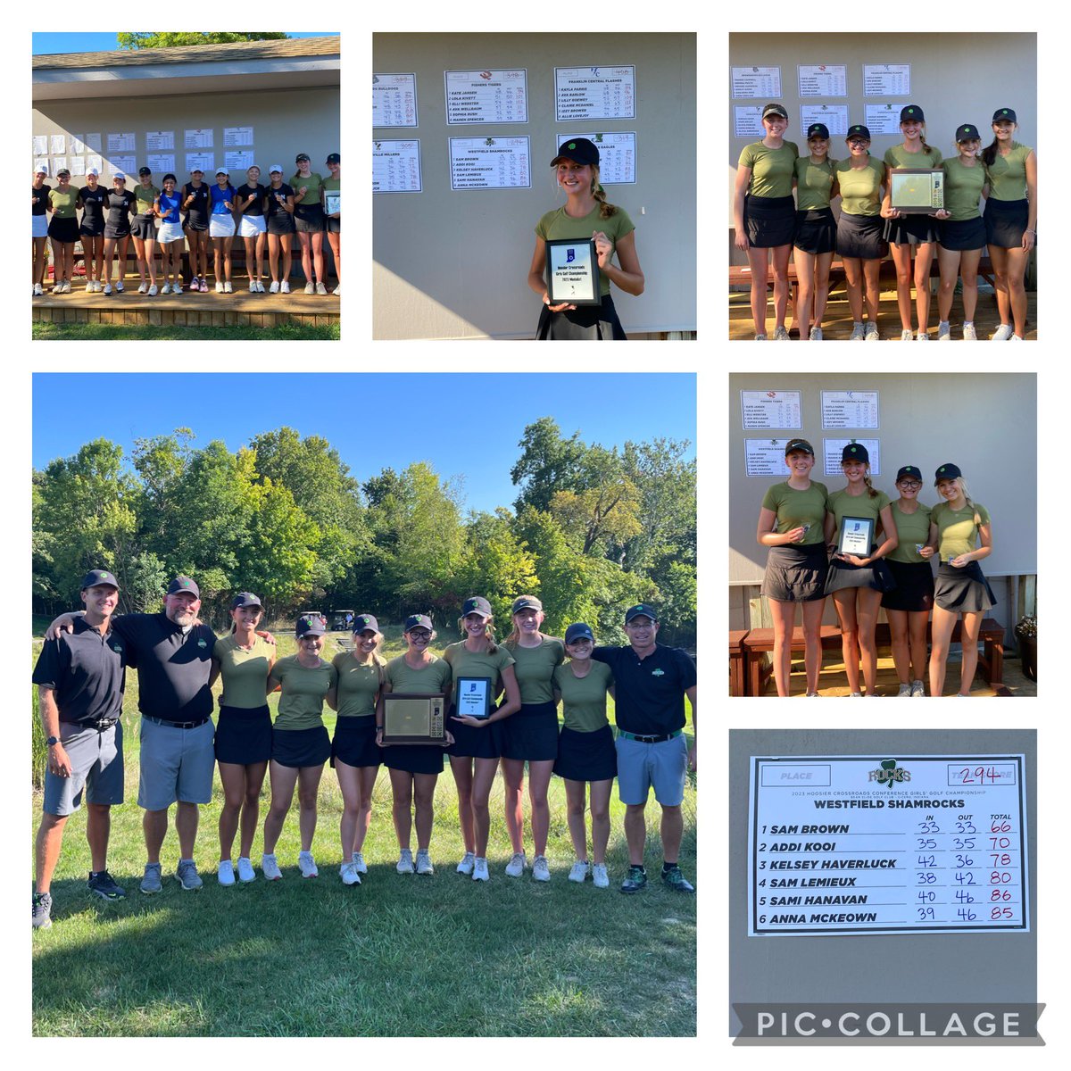 ☘️ Conference Championship ☘️

Team Champs 🏆 - 294

Individual Champ - Sam Brown - 66 (4x Individual HCC Champion)

All Conference 

Addi Kooi - 70 (3x All Conference)
Kelsey Haverluck - 78 (2x All Conference)
Sam Lemieux - 80 (1X All Conference)

☘️☘️☘️