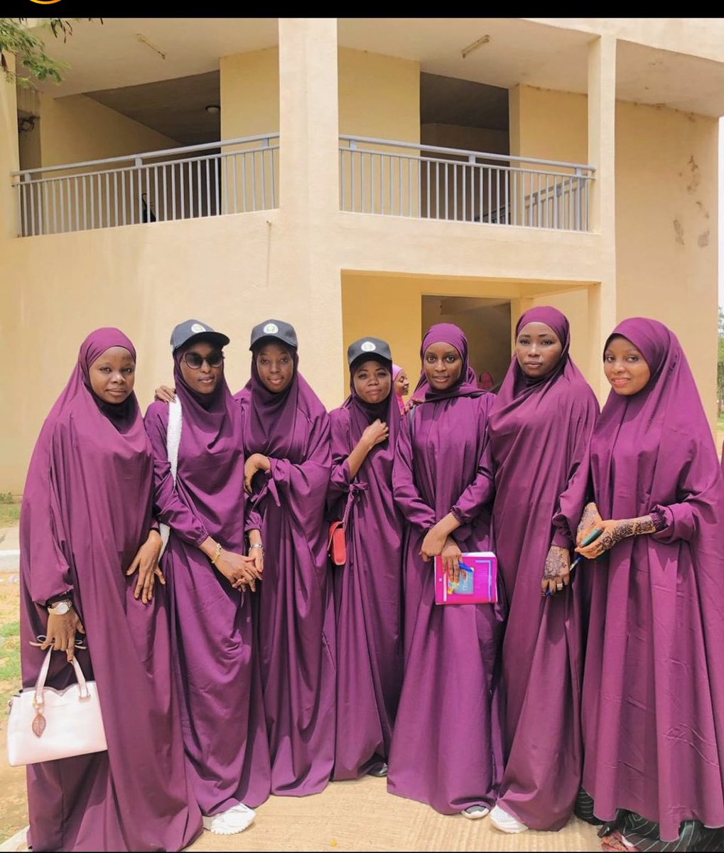 AM_Saleeeem's tweet photo. “Hijab is our pride” Retweet if you feel proud.💜

Some female Graduates of UMYUK, class of 2023, dressed all covered with Hijab instead of wearing tight shirts &amp; trousers on their graduation.😍🥰 https://t.co/jnvbQ5cU8m