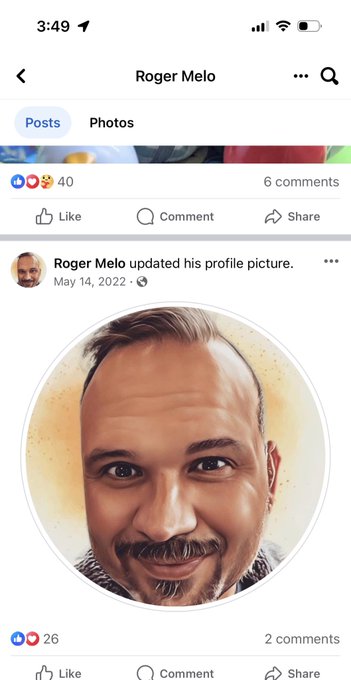 This person Roger Melo in Toronto is sending trying to hire you as a hooker and sending women dick pictures