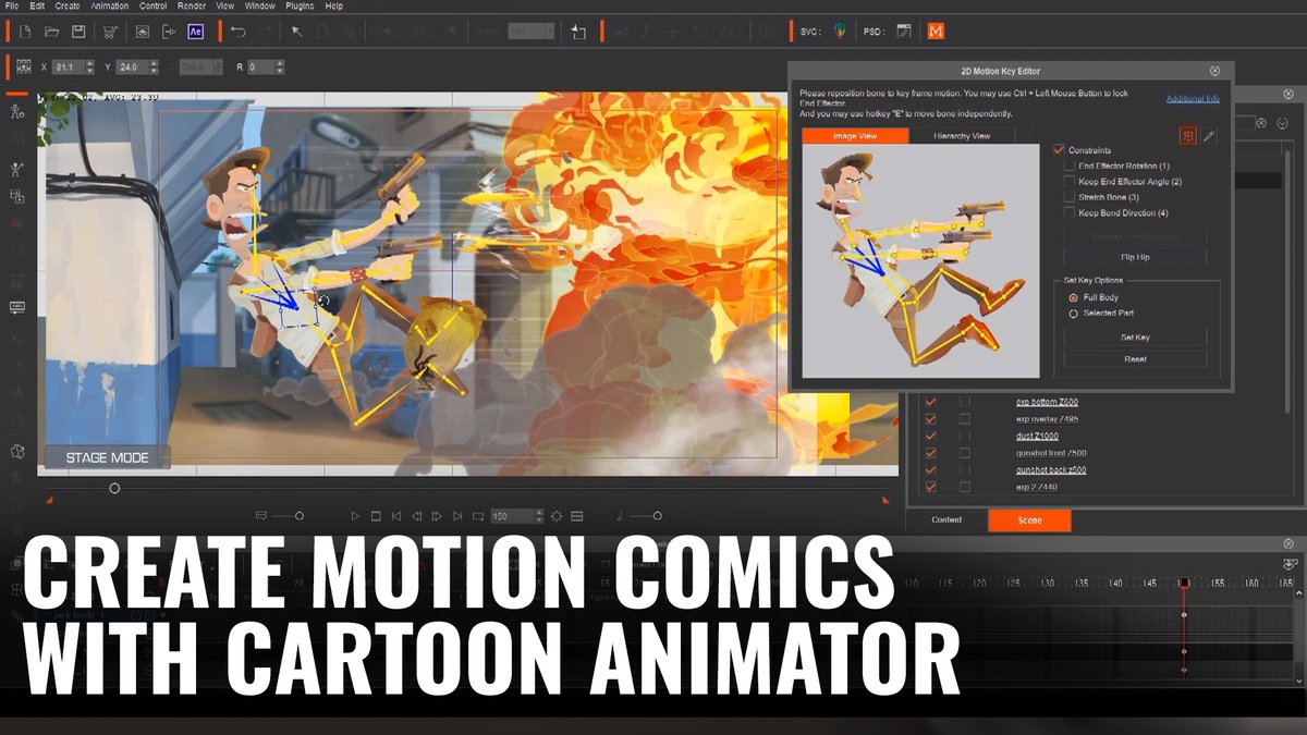 reallusion's tweet photo. As well as making amazing #2DAnimation #CartoonAnimator is the perfect software for creating incredible #MotionsComics

Veteran #CTA developer &amp; trainer #GarryPye shows his step by step process of setting up a motion comic panel
https://t.co/bWae64uI2o
CTA https://t.co/ixk7Mx0Crn https://t.co/u0i5z5AT1u