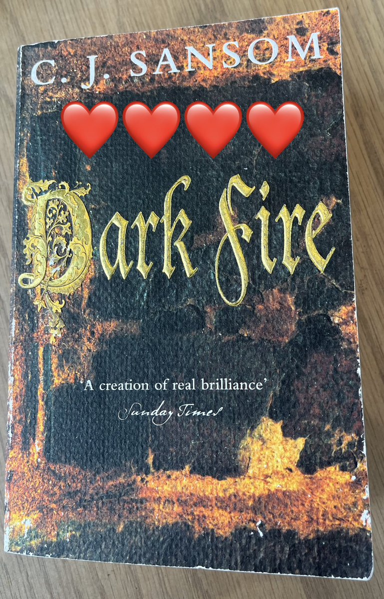 CathBax's tweet photo. @LancsLibraries #Book74of104 #LancsReads2023 @LancsLibraries #BookTwitter
9/8 #AugustReadingGoal
#Shardlake #2 #CJSansom
Another #BeatTheBacklog β
& again, wondering why it took me so long to pick it up. Definitely will read the whole series in the next 12 months π€ππ
Brilliant storytelling https://t.co/vBYCR7k85G