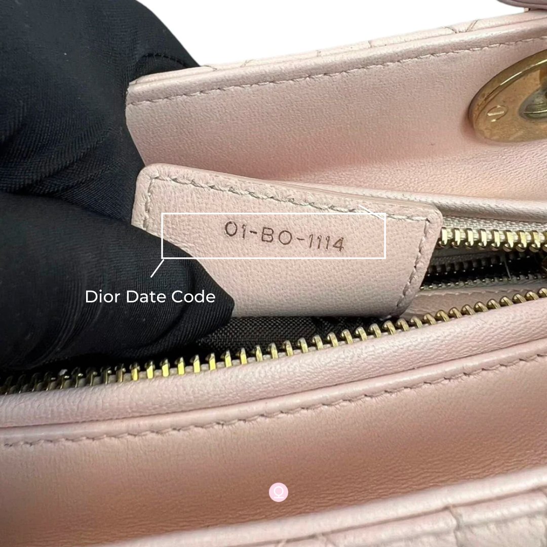 BagReligion's tweet photo. Unlock the secrets of Dior date codes! 🔍 Did you know that Dior uses a unique system to indicate manufacturing dates? Here are 3 quick facts: 

1️⃣ Each code represents the year and season of production
  
2️⃣ The code is usually found on a tag inside the bag
 
3️⃣ Decoding the https://t.co/v5pHZzgDkG