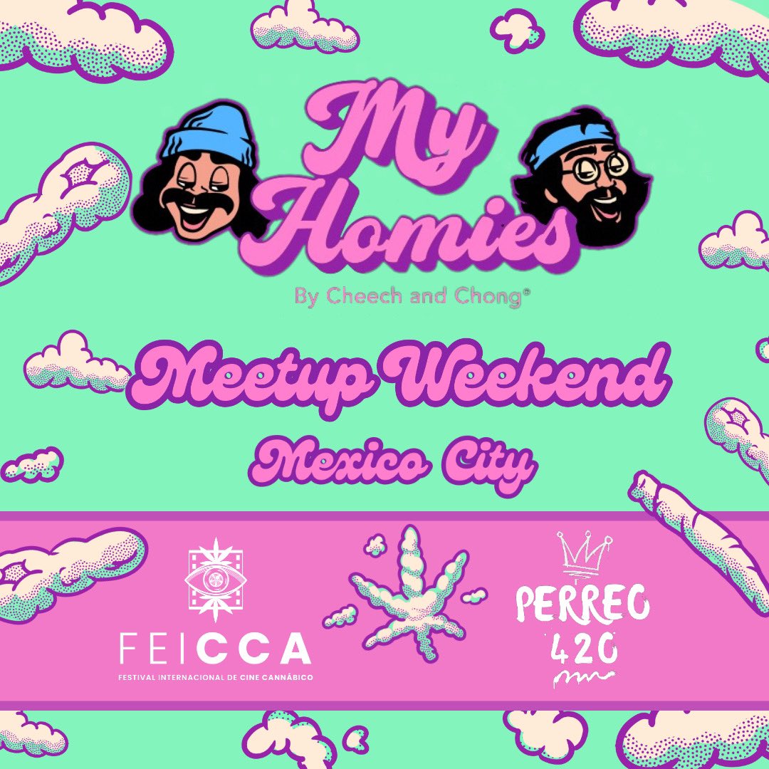 Gracias a todos los que asistieron a <a href="/MyHomies/">My Homies by Cheech & Chong ®</a> meetup este sábado!!! 

🔥🇲🇽😶‍🌫️🥳