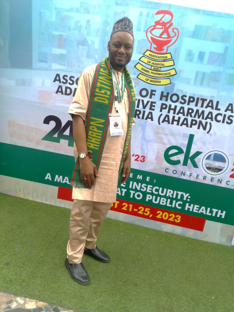 PharmDas's tweet photo. Memories of participation as @AhapnAbuja delegate at the 24th  #AHAPN Annual Scientific Conference #Eko2023 held at #WelcomeCenterHotel Ikeja @followlasg  with the theme: "Medicine Insecurity: A major threat to Public Health". 1/5 https://t.co/yCo5ny6T22