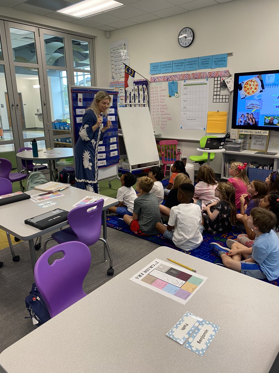 Going to Letterland in 2nd grade <a href="/BuckhornCreekES/">Buckhorn Creek ES</a> during Day 1 of school. Students were so excited to be back learning with the Letterlanders.