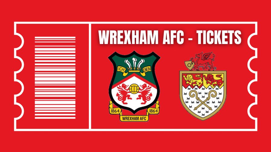 Wrexham AFC - Ticket News, Spares, Sales & Updates tweet media