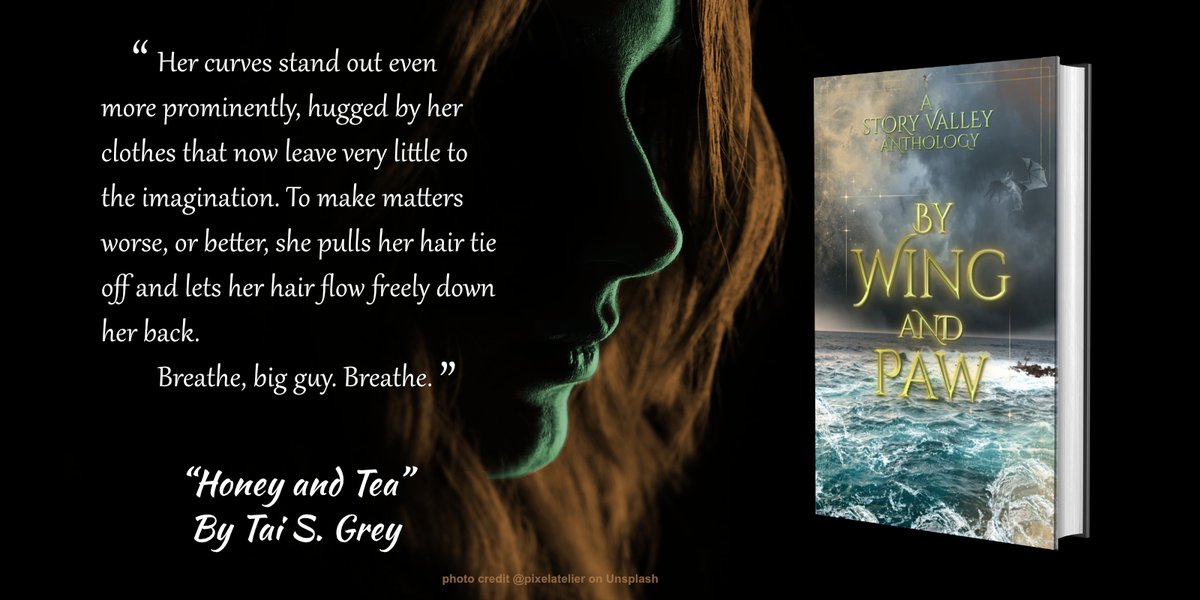 A goblin walks into a bar (tea shop, actually) and hooks up with a satyr, or do they? Find out how wide-eyed Nick handles his first potential romance in "By Wing and Paw."

amzn.to/44uk5CO

#storyvalley #fantasybooks #bookrelease #shortstorycollection #meetcute