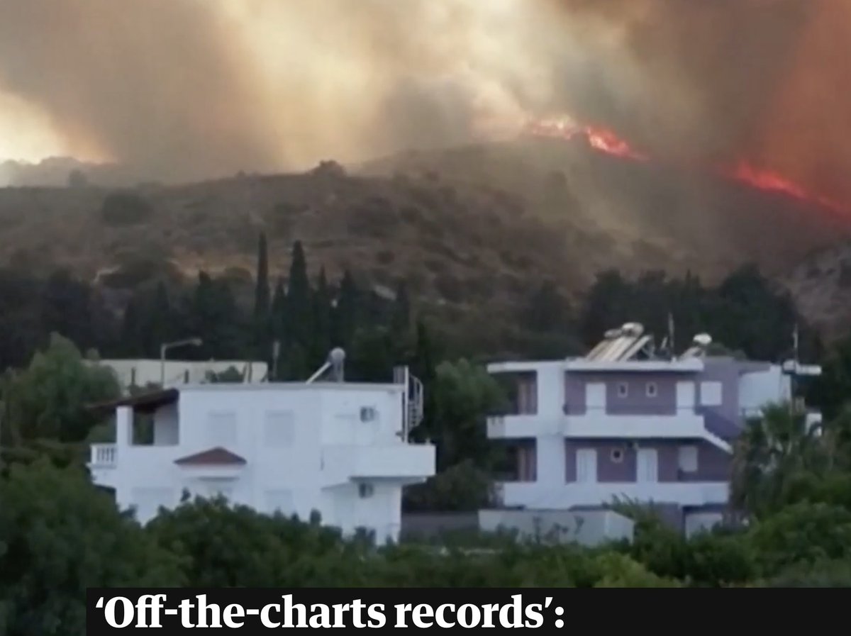 45 climate scientists were asked what we thought of this years' climate disasters. Here are the highlights of what we said (thread) theguardian.com/environment/20…