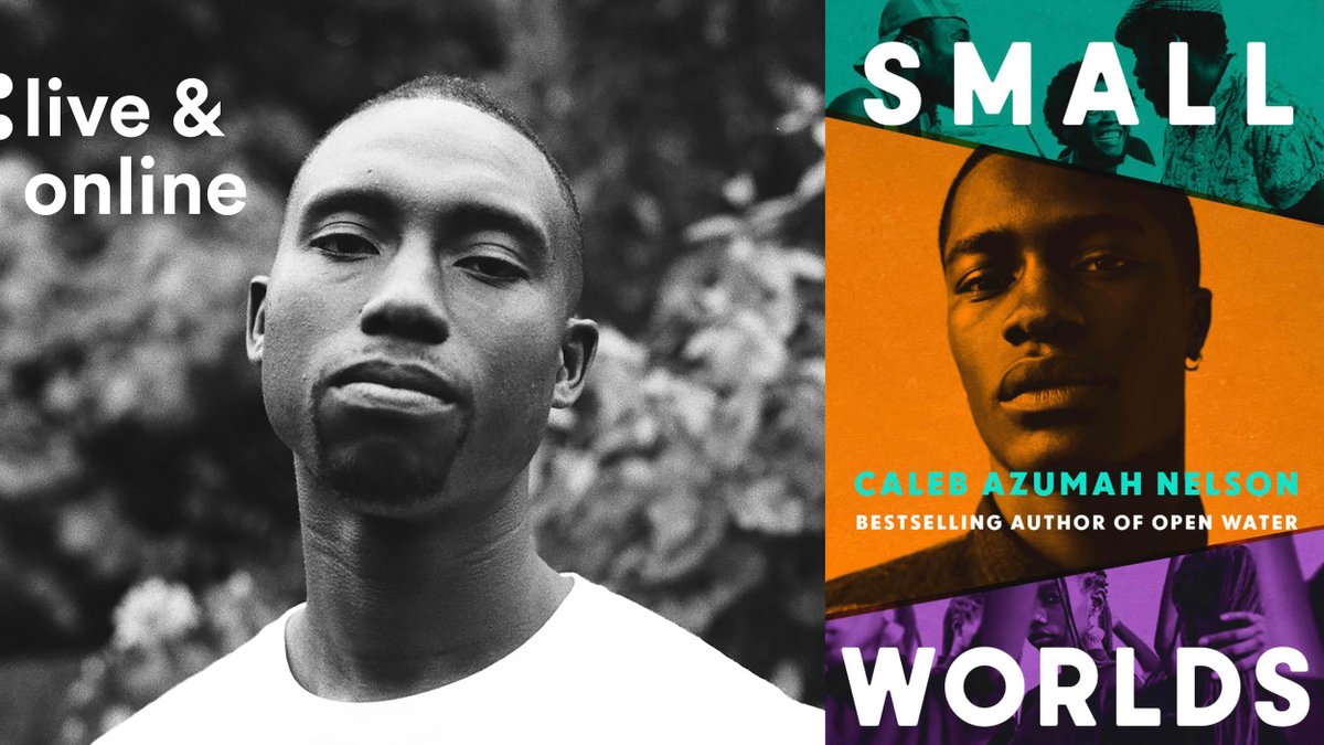 Award-winning writer and photographer @CalebANelson talks about his exhilarating and expansive new novel, Small Worlds, in conversation with poet and performer @DOdelisca. Sep 8 at 12 pm | Online Register: crowdcast.io/c/canelson #SalonSeries