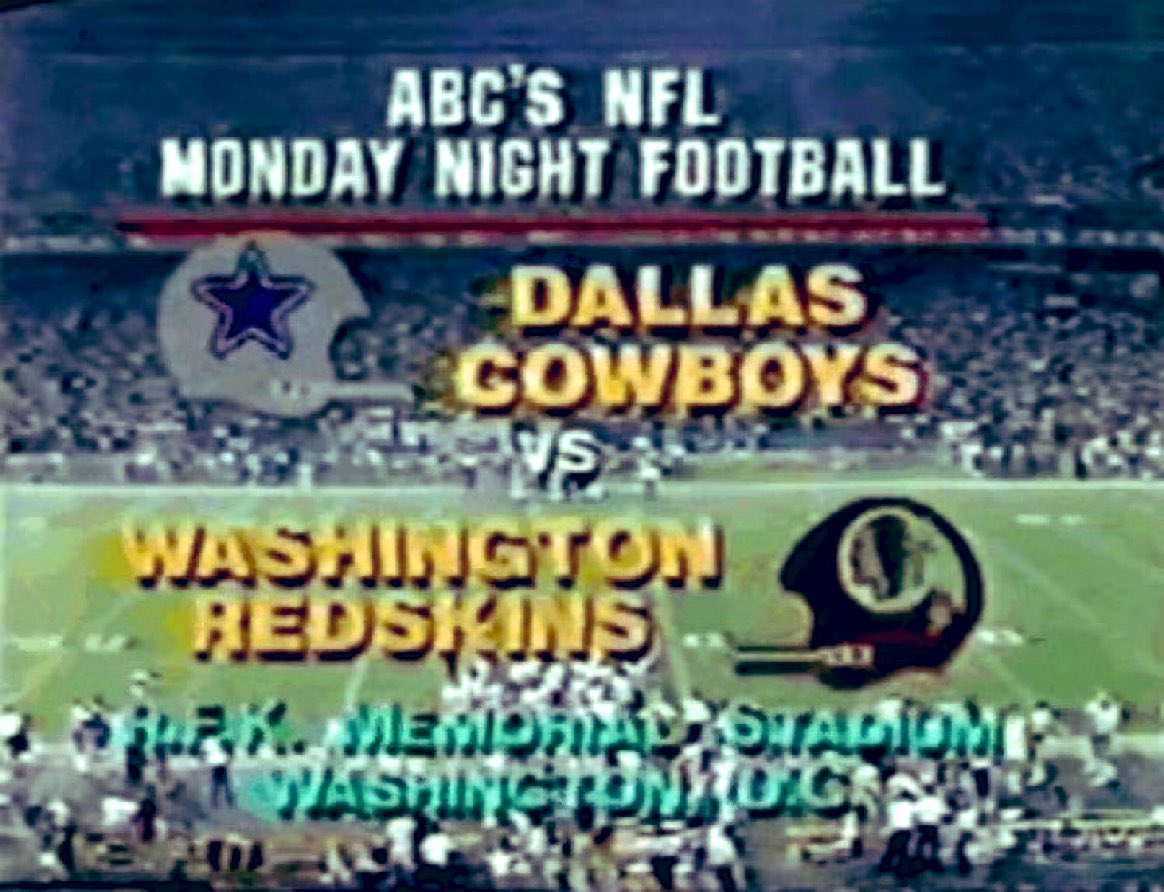 If you’re under 40, you cannot possibly understand how fucking important Monday Night Football used to be.
