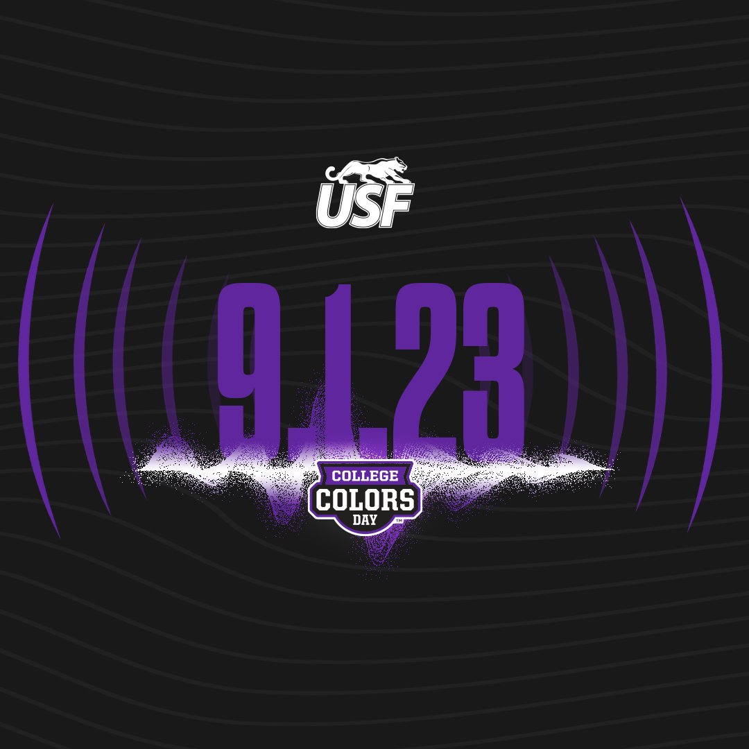 USiouxFalls's tweet photo. 🎴Don't forget, this Friday, September 1, is #CollegeColorsDay! Rep your #CooColors with anything and everything purple!

Need to gear up before the big day? Cougar Central has you covered: https://t.co/6kms8A4I0v https://t.co/YqzgDnvNMS