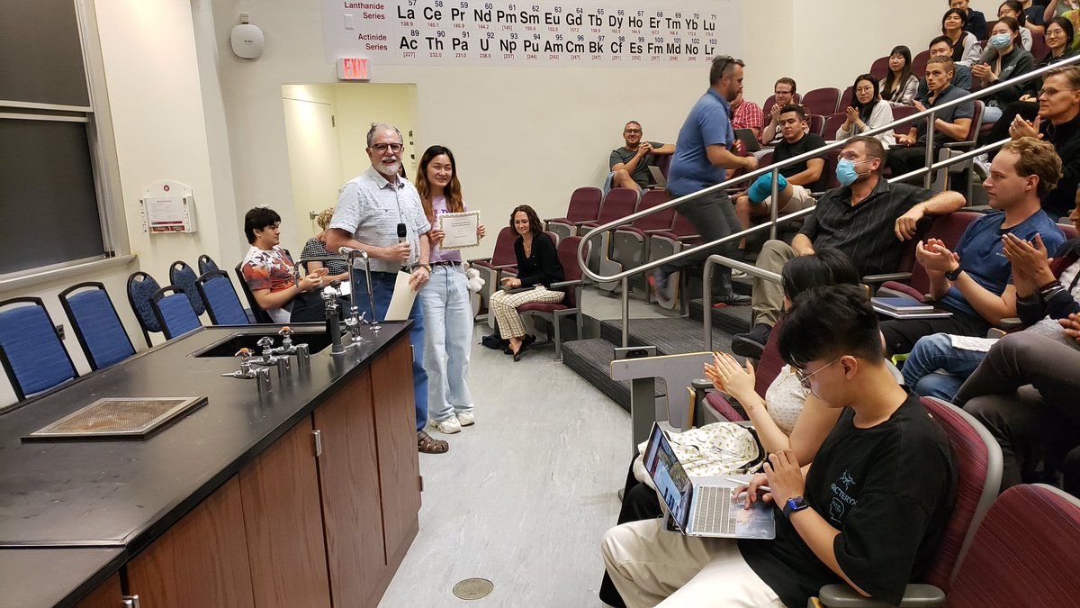 Ivan Dmochowski (@dmochowskiivan) on Twitter photo Congrats to <a href="/Echoiiiii/">Jiayi He</a> <a href="/DmochowskiUPenn/">Dmochowski Lab</a> <a href="/PennChemistry/">Penn Chemistry</a> for receiving a departmental graduate student award for excellence in biological chemistry! Congrats to <a href="/Echoiiiii/">Jiayi He</a> <a href="/DmochowskiUPenn/">Dmochowski Lab</a> <a href="/PennChemistry/">Penn Chemistry</a> for receiving a departmental graduate student award for excellence in biological chemistry!