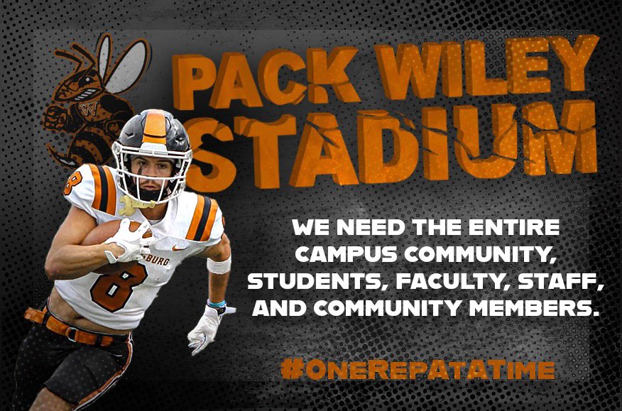 Dr. Cornelius Coleman (@coachcolemanhc) on Twitter photo Come PACK Wiley Stadium, September 2nd Our First Home Game of the Season
1:00pm Start Time Let’ssssss Goooo🧡🖤
<a href="/WaynesburgU/">Waynesburg University</a> <a href="/WUJackets/">Waynesburg Athletics</a> @WU_SWARM
<a href="/wbgalumni/">Waynesburg Alumni</a> <a href="/VisitGreene/">Visit Greene County PA</a> Come PACK Wiley Stadium, September 2nd Our First Home Game of the Season
1:00pm Start Time Let’ssssss Goooo🧡🖤
<a href="/WaynesburgU/">Waynesburg University</a> <a href="/WUJackets/">Waynesburg Athletics</a> @WU_SWARM
<a href="/wbgalumni/">Waynesburg Alumni</a> <a href="/VisitGreene/">Visit Greene County PA</a>