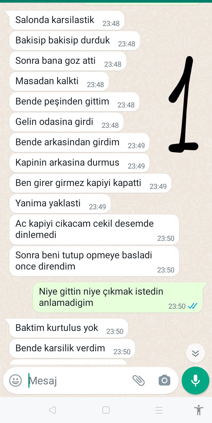 itirafet81 on X: Karı kocanın whatsapp sohbet konusu, karısının eski  sevgilisi ile denk gelmesi. Bence konu iyi koca yürekli kocaya burdan  teşekkürler itiraf karıkoca ltlrafediyorum istanbul ankara izmir  t.cohpsRkCHwMx  X